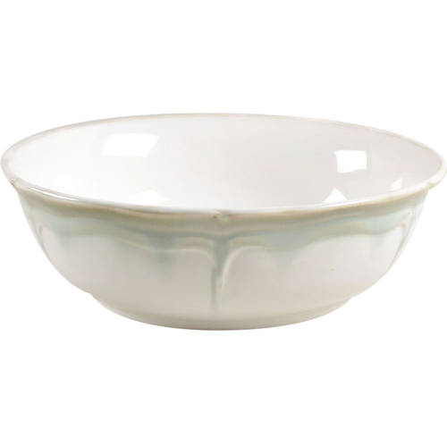 Simply Fluted Dillweed 9" Round Vegetable Bowl