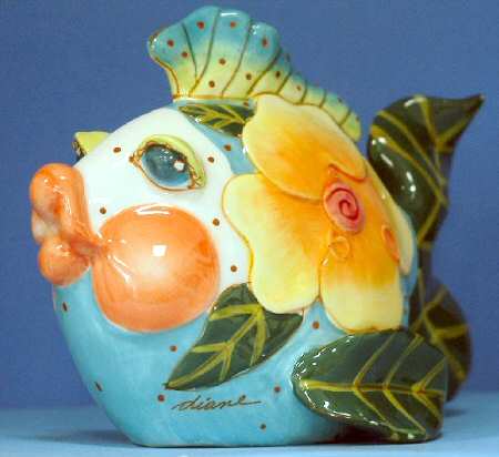 Mrs. Lorelei Fish Figurine