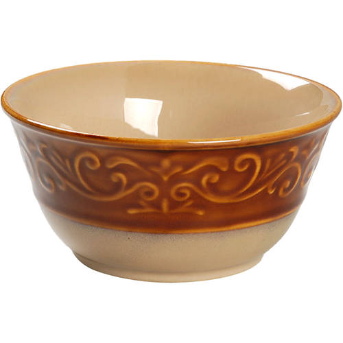 Embossed Scroll Soup/Cereal Bowl