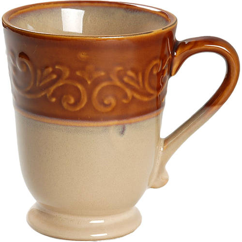 Embossed Scroll Mug