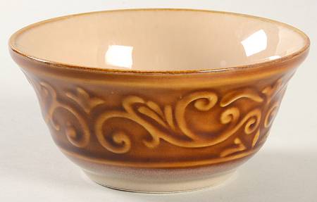 Embossed Scroll 4" All Purpose Bowl