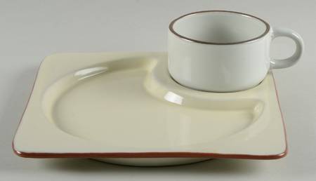 Naturals Collection Snack Plate & Cup Set