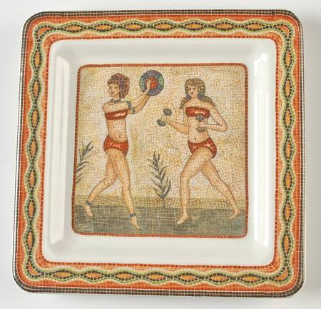 BNI22 Square Salad Plate