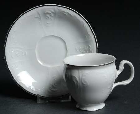 THU563 Footed Cup & Saucer Set