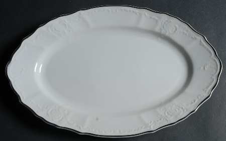 THU563 13" Oval Serving Platter