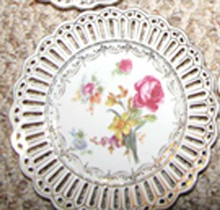 Dresden Flowers Dinner Plate