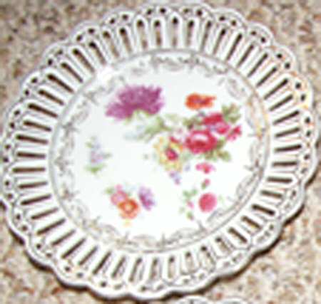 Dresden Flowers Dinner Plate