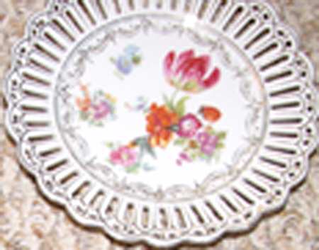 Dresden Flowers Dinner Plate