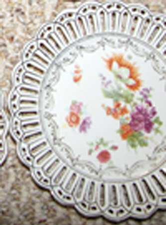 Dresden Flowers Dinner Plate