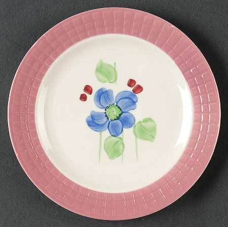 Cassandra Pink Bread & Butter Plate