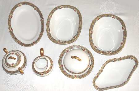 BOJ93 10" Oval Vegetable Bowl