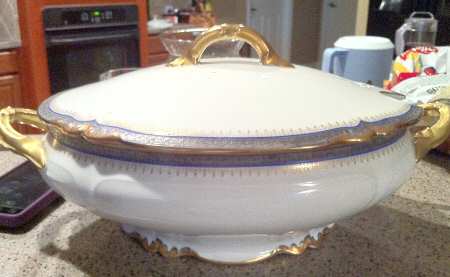 BAL45 Oval Tureen & Lid