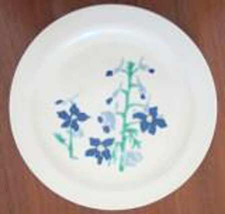 Larkspur Luncheon Plate