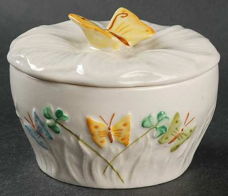 Summer Butterfly Trinket Box & Lid