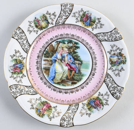 Love Story Dinner Plate by CICO (Germany)