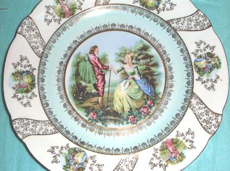 Love Story Dinner Plate