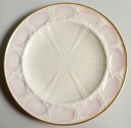 New Shell Pink (Gold Trim) Bread & Butter Plate