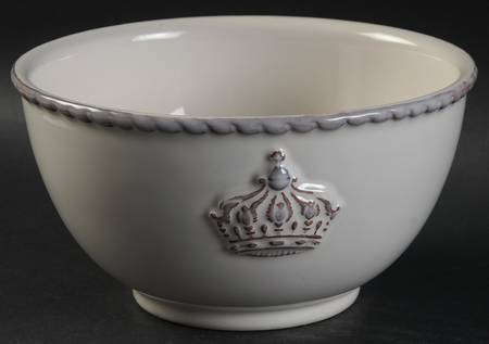 Crown Soup/Cereal Bowl by Bordallo Pinheiro