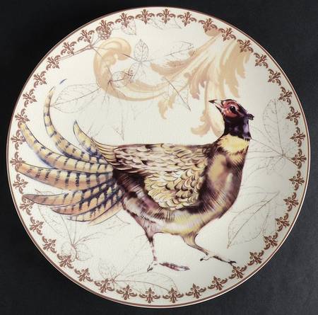 Autumn Birds Dinner Plate