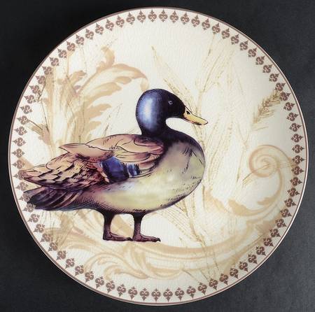 Autumn Birds Dinner Plate
