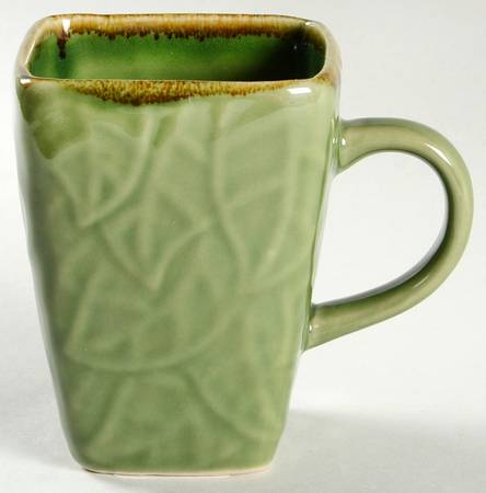 Tea Leaves Green Mug