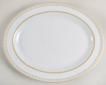 Soleil Levant 13" Oval Serving Platter
