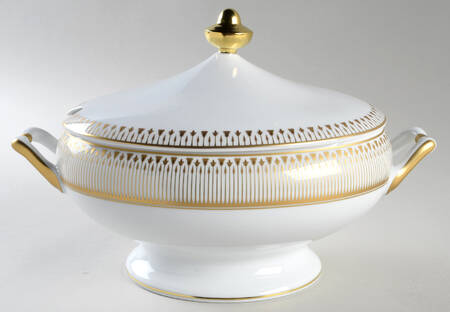 Soleil Levant Oval Tureen & Lid by Bernardaud