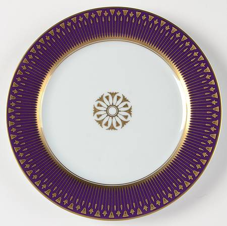 Soleil Levant Accent Salad Plate by Bernardaud