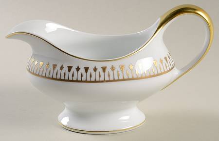 Soleil Levant Gravy Boat by Bernardaud