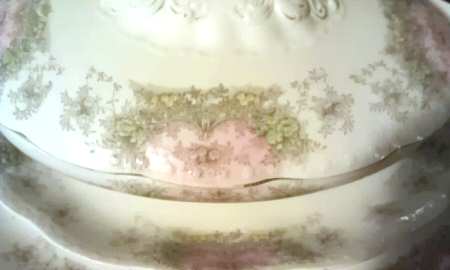 W967 Oval Covered Vegetable