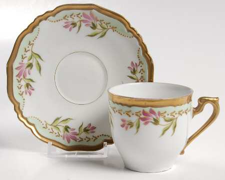 BLH66 Flat Demitasse Cup & Saucer Set