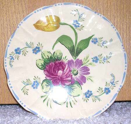 Nove Rose Salad Plate