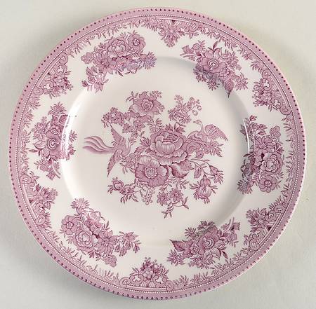 Asiatic Pheasant Plum Luncheon Plate