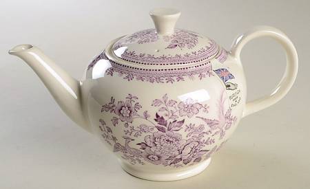 Asiatic Pheasant Plum Teapot & Lid