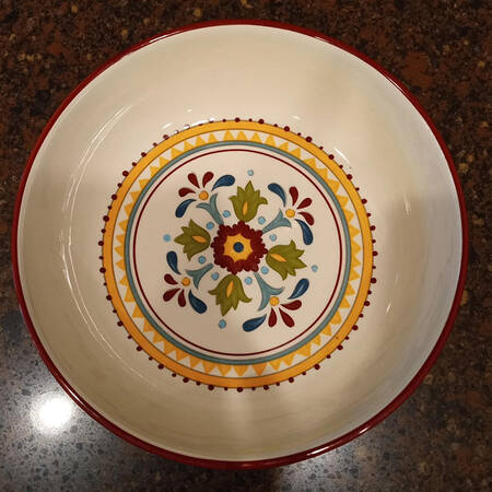 Sevilla Salad Plate