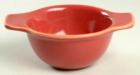 Red Lugged Fruit/Dessert (Sauce) Bowl