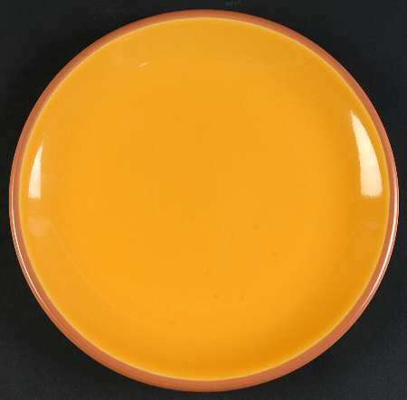 Yellow Salad Plate