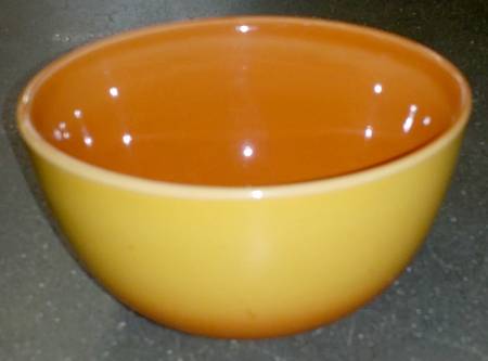 Ombre Orange Soup/Cereal Bowl
