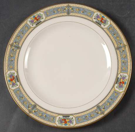 Orient (Gold Verge) Luncheon Plate