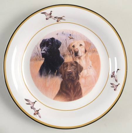 Great Hunting Dogs Salad Plate