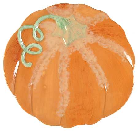 Harvest Gourd Canape Plate