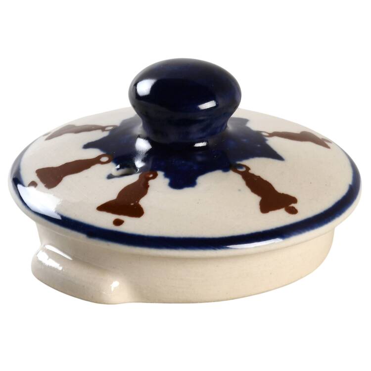 Snowman (Bell Border) Lid for Teapot