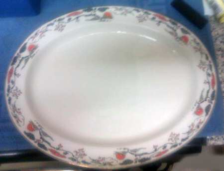 A2955 14" Oval Serving Platter