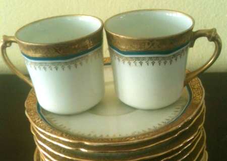 BWD743 Flat Cup & Saucer Set