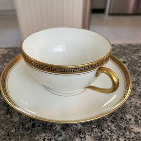 BLH74 Flat Cup & Saucer Set