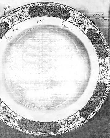 BAK28 Dinner Plate