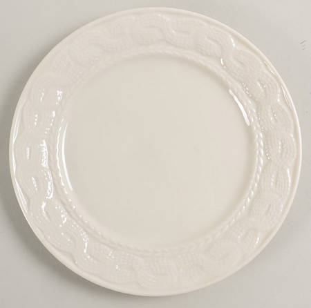 Galway Weave Accent Luncheon Plate