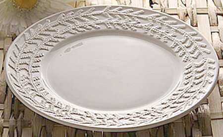 Galway Weave Accent Luncheon Plate
