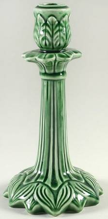 Green Accessories 9" Tall Candlestick
