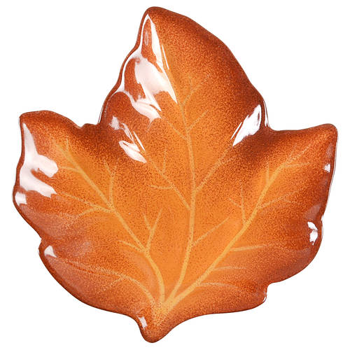 Harvest Leaf Shape Salad Plate